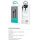 Kabel Lightning / USB Gracious, 2,4A, 2m, czarny, Devia