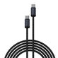 Kabel USB-C / USB-C Gracious, PD 60W, 2m, czarny, Devia