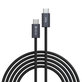 Kabel USB-C / USB-C Extreme Speed, PD 240W, 2m, czarny, Devia