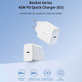 Ładowarka Rocket USB-C, PD 45W, biała, Devia