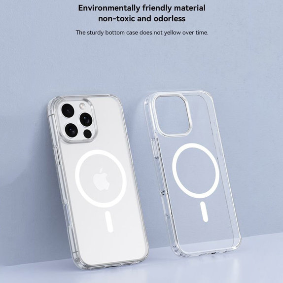 Etui Clear z MagSafe do iPhone 16 Pro, przezroczyste, Devia