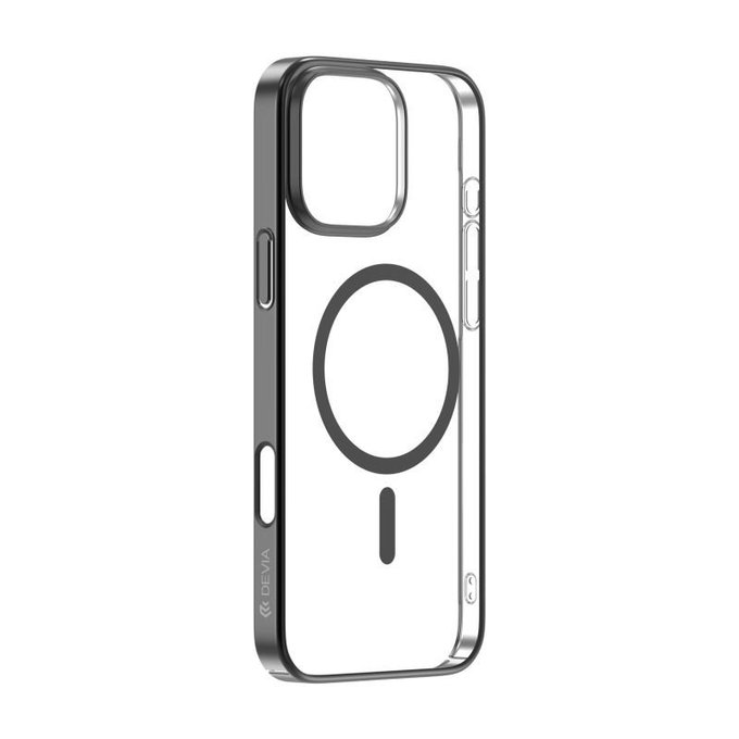 Etui Glimmer z MagSafe do iPhone 16 Pro Max, Czarne, Devia