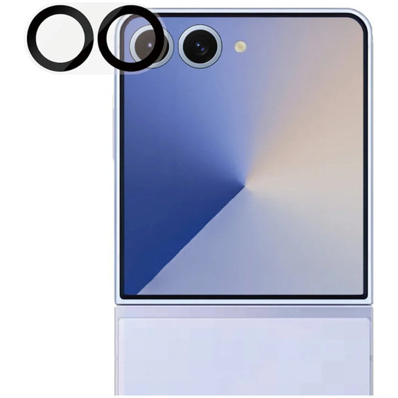 Osłona obiektywu aparatu PicturePerfect do Samsung Z Flip7, Czarne, PanzerGlass