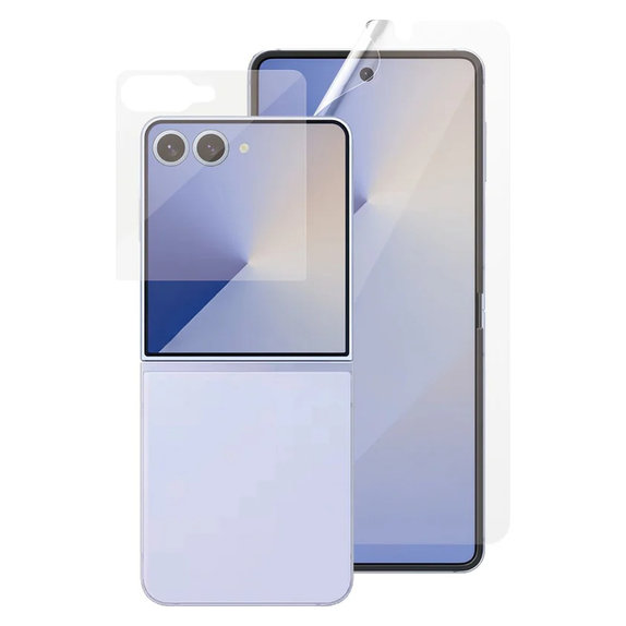 Folia ochronna UWF i szkło hartowane do Samsung Galaxy Z Flip7, Przezroczyste, PanzerGlass