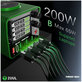 Stacja ładująca 200W wieloportowa, 2UUL PC01