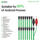 Kabel zasilający serwisowy Android, 16-w-1, 2UUL PW04