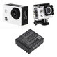 Bateria do SJCAM SJ4000, SJ5000, 900mAh, Li-Ion, 3.7V, SJ4000B, HQ