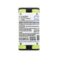 Bateria do Sony MDR RF995, MDR RF400, 700mAh, Ni-MH, 2.4V, BP-HP800-11, HQ