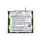 Bateria do Compex MI-Fitness, 2000mAh, Ni-MH, 4.8V, 941213, HQ