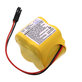 Bateria do GE FANUC ALPHA iSV, BETA iSV, 2900mAh, Li-MnO2, 6V, A98L-0031-0025, HQ