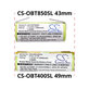Bateria do Oral-B Professional Care, Triumph, 2500mAh, Ni-MH, 1.2V, 3731, HQ