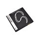 Bateria do Aligator S4000 Duo, 1200mAh, Li-Ion, 3.7V, AS4000BAL, HQ