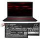 Bateria do MSI GF63, MSI GF75, MSI GS63, 4500mAh, Li-Pol, 11.4V, BTY-M6K, HQ
