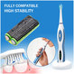 Bateria do Waterpik 900 Sonic Toothbrush, Sensonic Plus Sr-3000, 700mAh, Ni-MH, 2.4V, BK-4MCCE, HQ