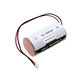 Bateria do DSC WT4911B, WT4911R Wireless Outdoor Siren, 14500mAh, Li-MnO2, 3.6V, ER34615M-T1, HQ