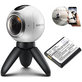 Bateria do Samsung Gear 360, 1300mAh, Li-Ion, 3.85V, EB-BC200ABE, HQ