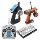 Bateria do Flysky FA605, FS-GT2B, FS-I10, 1600mAh, Li-Pol, 3.7V, FS-BA800, HQ