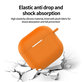 Etui silikonowe do AirPods 4, Pomarańczowy, Orange