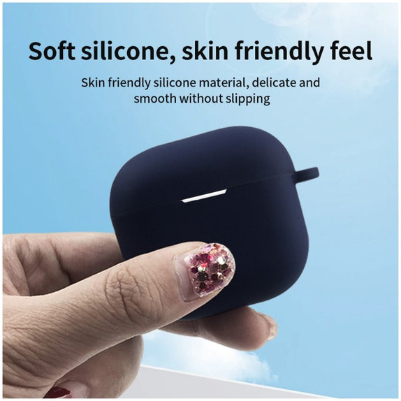 Etui silikonowe do AirPods 4, Pomarańczowy, Orange