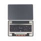 Kompletny trackpad do MacBook Pro 14", A2779 (2023), Space Gray, 661-32206, Genuine Apple