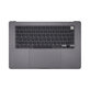 Górna rama klawiatury do MacBook Air 15", A3114 (2023), z klawiaturą US i baterią, Space Gray, 661-34895, Genuine Apple