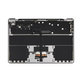 Górna rama klawiatury do MacBook Air 13", A3113 (2024), z klawiaturą US i baterią, Space Gray, 661-40227, Genuine Apple