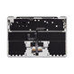 Górna rama klawiatury do MacBook Air 13", A3113 (2024), z klawiaturą US i baterią, Silver, 661-40228, Genuine Apple