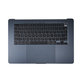 Górna rama klawiatury do MacBook Air 15", A3114 (2024), z klawiaturą US i baterią, Midnight, 661-40269, Genuine Apple
