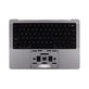 Górna rama klawiatury do MacBook Pro 14", A3112 (2024), z klawiaturą US i baterią, Space Black, 661-42518, Genuine Apple