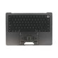 Górna rama klawiatury do MacBook Pro 14", A3185 (2024), z klawiaturą US i baterią, Space Black, 661-50210, Genuine Apple