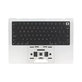 Górna rama klawiatury do MacBook Pro 14", A3185 (2024), z klawiaturą US i baterią, Silver, 661-50211, Genuine Apple