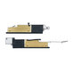 Głośniki (Lewy i Prawy) do MacBook Air 13", A3113 (2024), z anteną, 923-10350, Genuine Apple