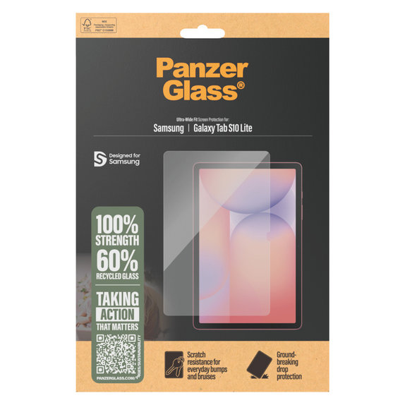 Szkło hartowane UWF do Samsung Galaxy Tab S10 Lite, Przezroczyste, PanzerGlass
