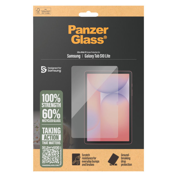 Szkło hartowane UWF do Samsung Galaxy Tab S10 Lite, Przezroczyste, PanzerGlass