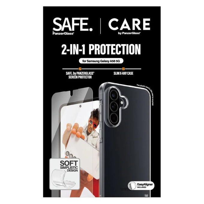 Bundle 2w1 z aplikatorem do Samsung Galaxy A56 5G, PanzerGlass
