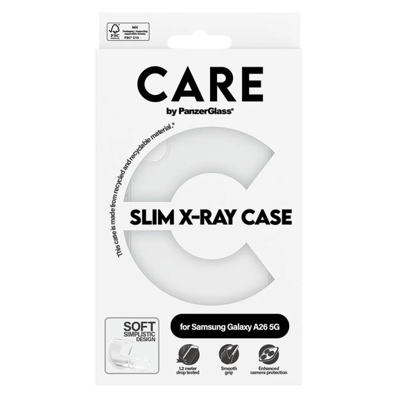 Etui X-Ray do Samsung Galaxy A26 5G, Przezroczyste, PanzerGlass
