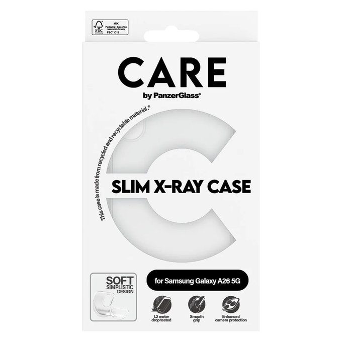 Etui X-Ray do Samsung Galaxy A26 5G, Przezroczyste, PanzerGlass