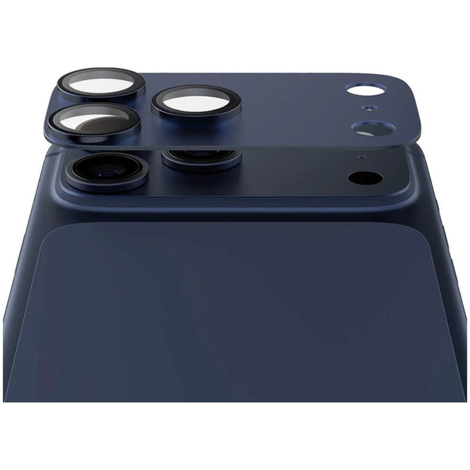 Pierścienie ochronne obiektywu kamery Fender do iPhone 17 Pro, Niebieski, PanzerGlass