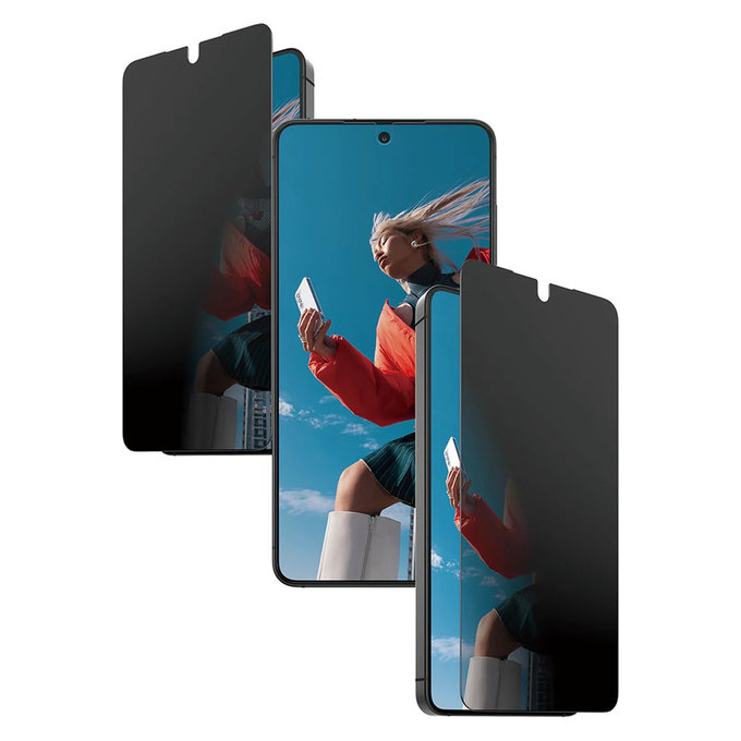 Szkło hartowane UWF 2-Way Privacy z FASTFIT In-A-Box do Samsung Galaxy S26, Przezroczyste, PanzerGlass