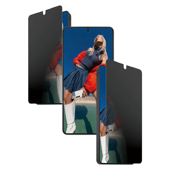 Szkło hartowane UWF 2-Way Privacy z FASTFIT In-A-Box do Samsung Galaxy S26 Ultra, Przezroczyste, PanzerGlass