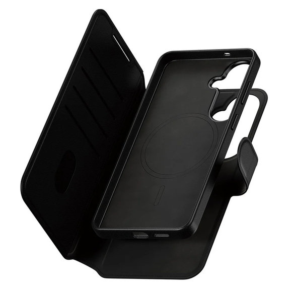 Etui Tango Wallet Two-In-One z QI do Samsung Galaxy S26+, Czarne, PanzerGlass