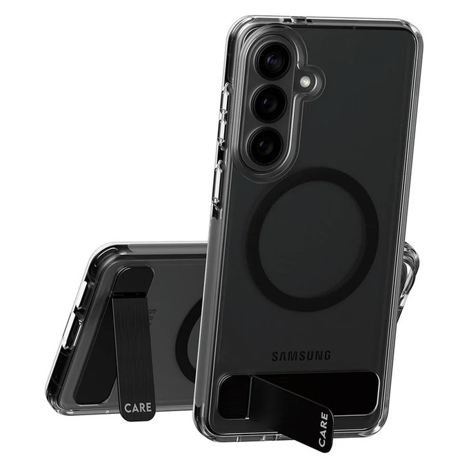 Etui Kickstand z czarnym QI do Samsung Galaxy S26+, Czarne, PanzerGlass