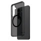 Etui Smokey z czarnym QI do Samsung Galaxy S26, Czarne, PanzerGlass