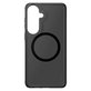 Etui Smokey z czarnym QI do Samsung Galaxy S26+, Czarne, PanzerGlass