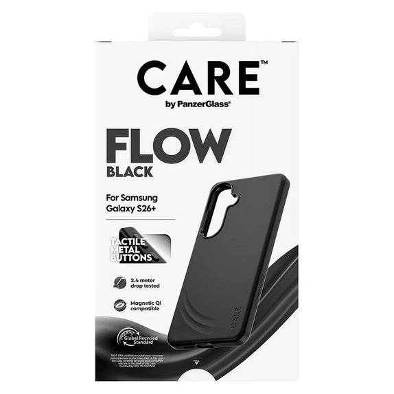 Etui FLOW z QI do Samsung Galaxy S26+, Czarne, PanzerGlass