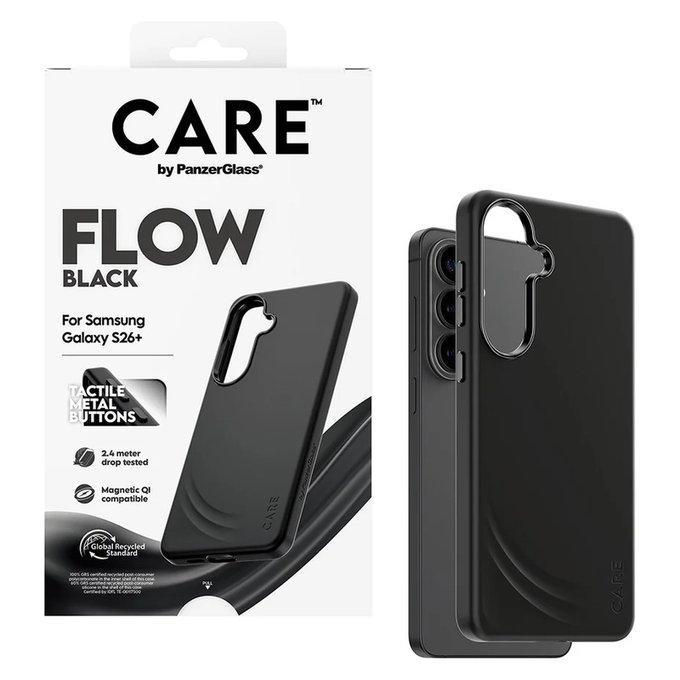 Etui FLOW z QI do Samsung Galaxy S26+, Czarne, PanzerGlass