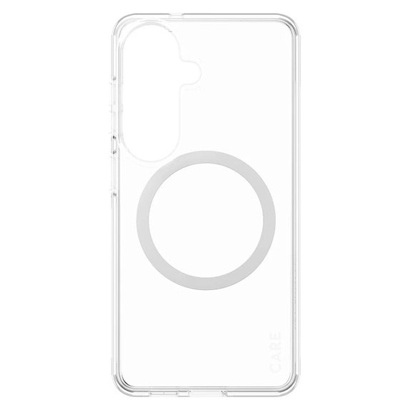 Etui Urban Explorer z białym QI do Samsung Galaxy S26, Przezroczyste, PanzerGlass
