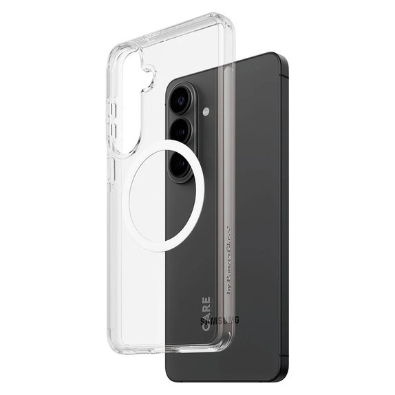 Etui Urban Explorer z białym QI do Samsung Galaxy S26+, Przezroczyste, PanzerGlass