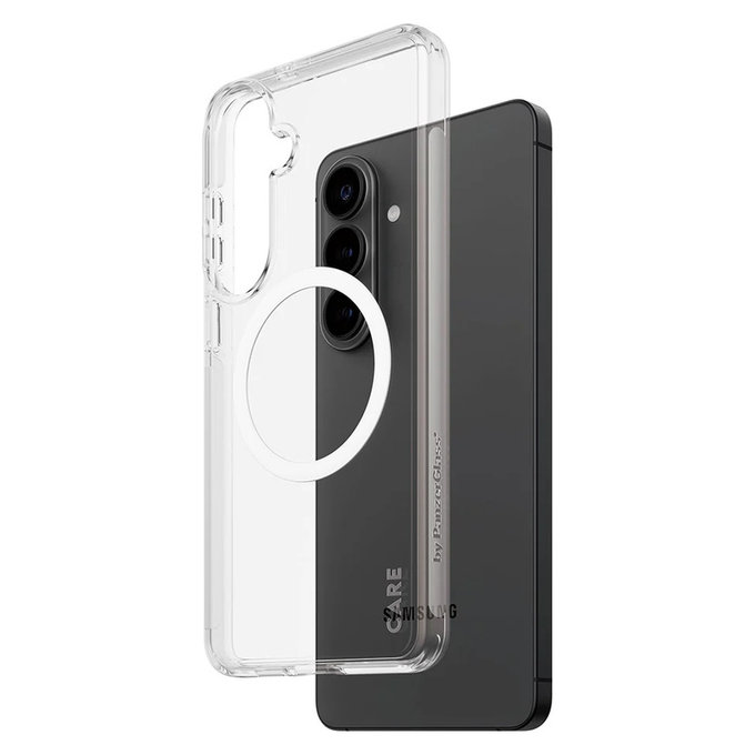 Etui Urban Explorer z białym QI do Samsung Galaxy S26+, Przezroczyste, PanzerGlass