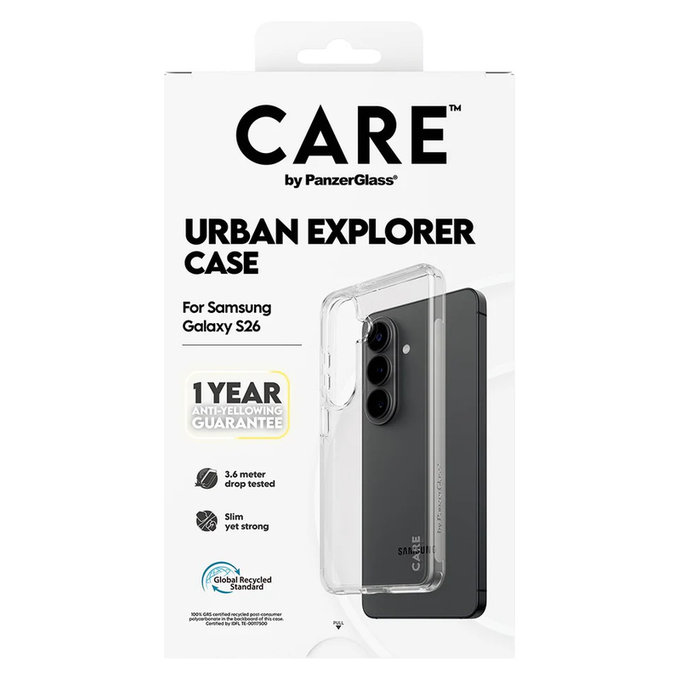 Etui Urban Explorer do Samsung Galaxy S26, Transaparentná, PanzerGlass
